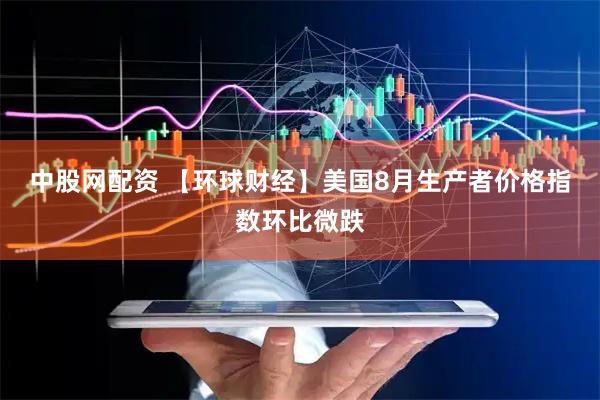 中股网配资 【环球财经】美国8月生产者价格指数环比微跌